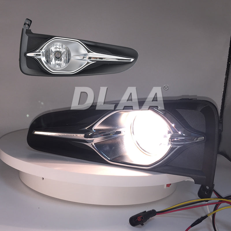 DLAA  HD115 FOR HONDA FIT/SHUTTLE 2017 2018 2019 2020 2021 universal halogen fog light led fog light