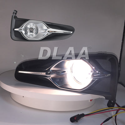 DLAA  HD115 FOR HONDA FIT/SHUTTLE 2017 2018 2019 2020 2021 universal projector fog lights van fog lamps